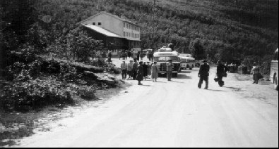 Muligens Gratangen turiststasjon, nord for Narvik.