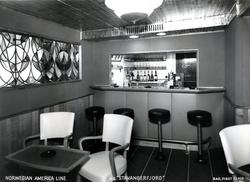 Bar, 1. klasse, D/S Stavangerfjord (b. 1918, Cammell, Laird 
