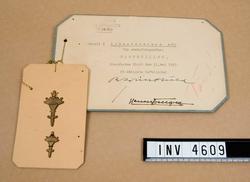 Tjänstetecken m/1943