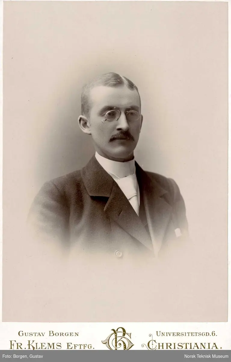 Portrett av Peter F. Holst