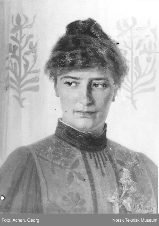 Amalie Skram - portrett