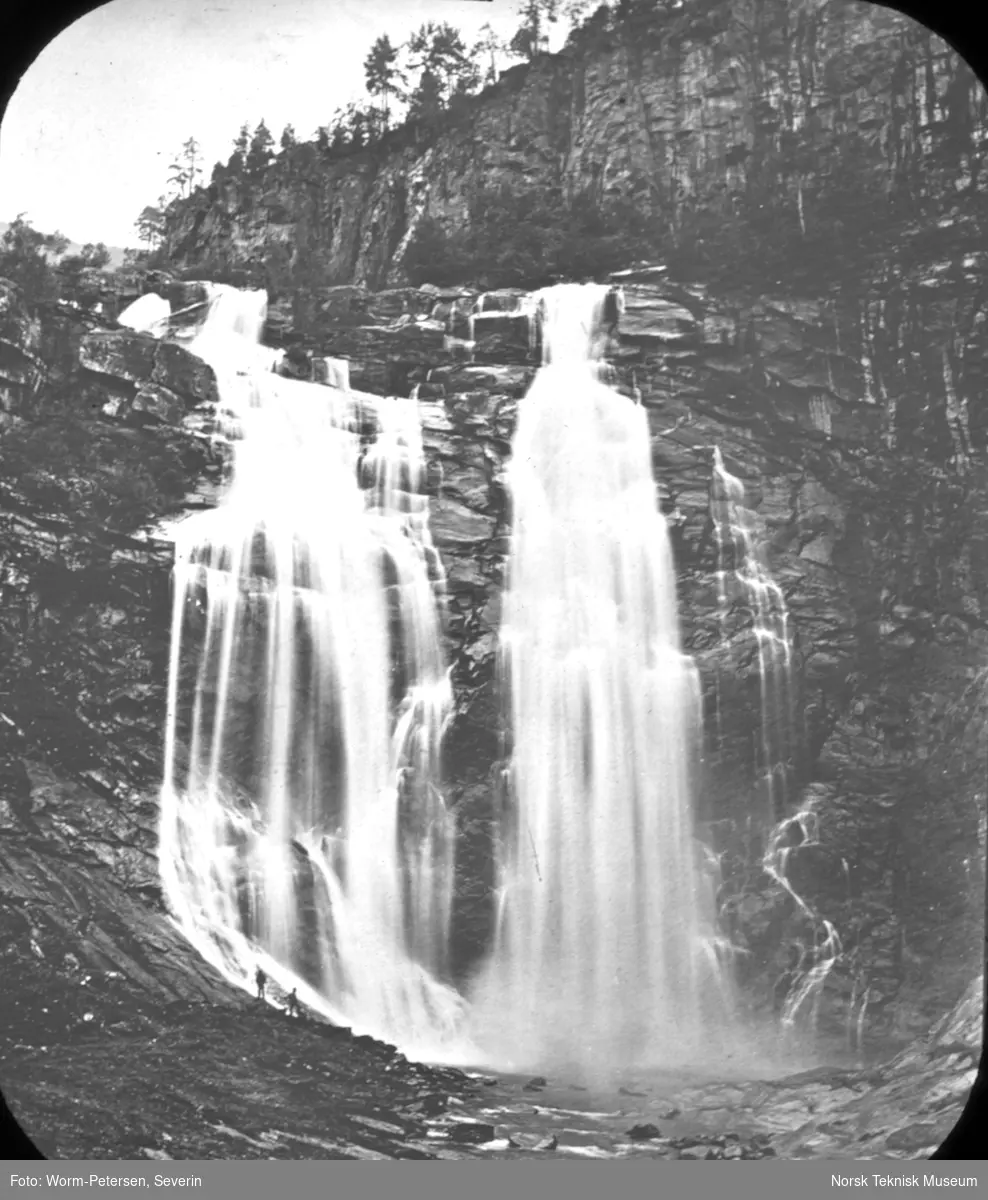 Skjervsfoss i Hardanger, Eide