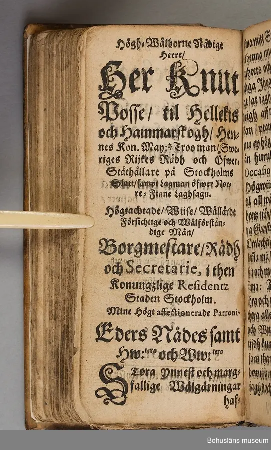 Originalupplaga tryckt i Stockholm 1647 hos Heinrich Keyser.
12:o., duodecimoformat,  (8), 258, (8) sidor. Nött helskinnsband. Oläslig namnteckning på pärmsidans insida tillsammans med täta anteckningar och årtalen 1659. Inlagan hårt skuren. Originalupplagans utvikbara plascher saknas.

Sammanbunden med Mårten Behms ( även Martin Böhme) (1559-1636) bok "Een ny och ganska nyttigh Läkiarebook om Häste Läkedomar" som är den andra på svenska tryckta boken om hästvård- och skötsel, utgiven 1648 i Stockholm hos samma tryckare. Behms bok ligger först i inbindningen.