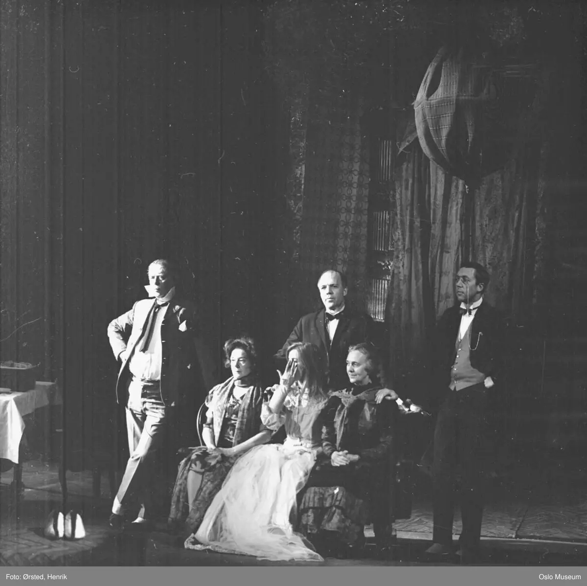Det Norske Teatret, sceneprøve, forestilling Tango, skuespillere