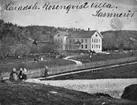 Manbyggnaden på Samneröds gård 1860-talet