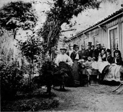 "Blomsterkroken", Johan Petter Kroks (1791 - 1868)  trädgård