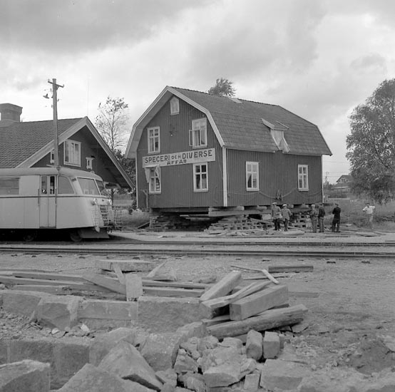 Enligt notering: "Lanthandel".