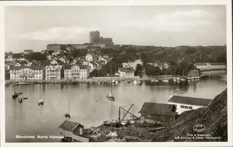 Marstrand, Norra Hamnen sett från Koön