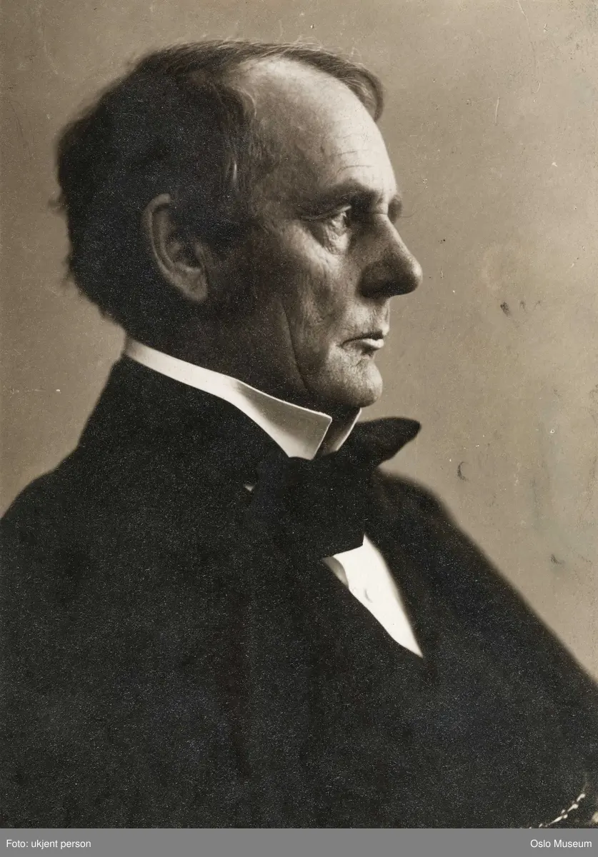 portrett, mann, kunstmaler, brystbilde, profil