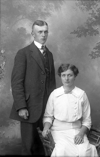 Arthur Lenander och Amanda Johansson