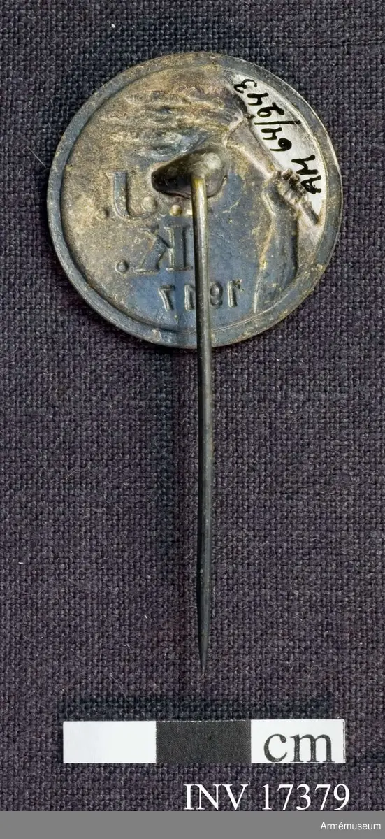 Grupp C I.
Tecken, tjänste-, Tammerfors röda garde. 1917.