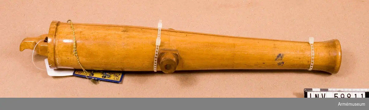 Grupp F I. 
Till 10 cm framladdningskanon m/1863 för fältartilleriet. Skala 1/5.