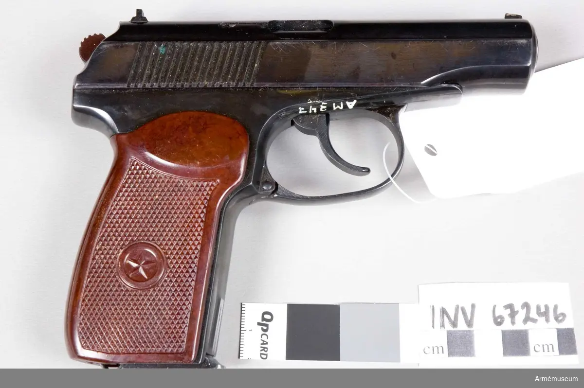 System Makarov PM Sovjet (Syrien).

Samhörande nr är 294-299, 321-350, 400-448 (347-348).