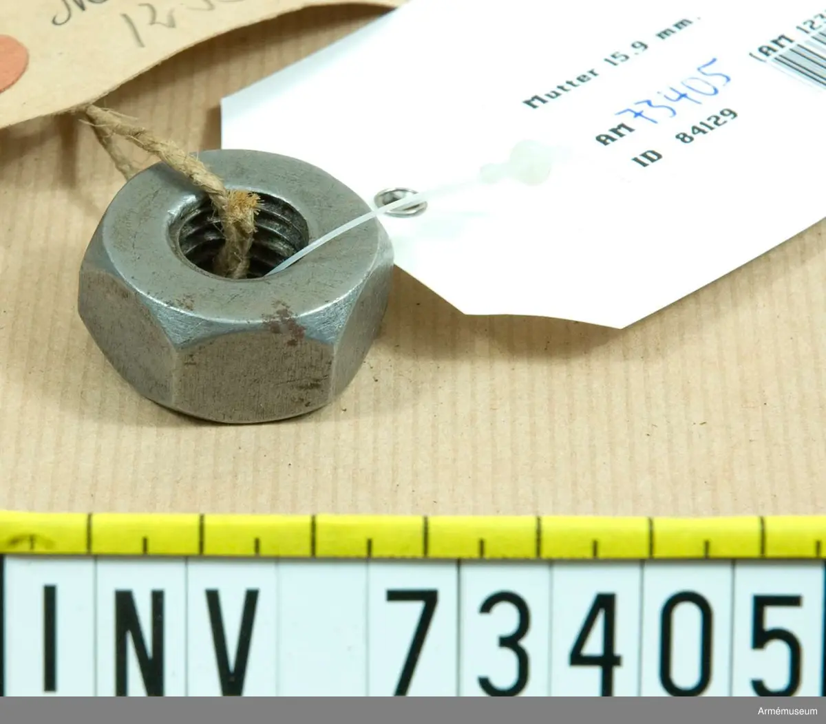 Grupp F.III.
Nr 15, 9 mm.