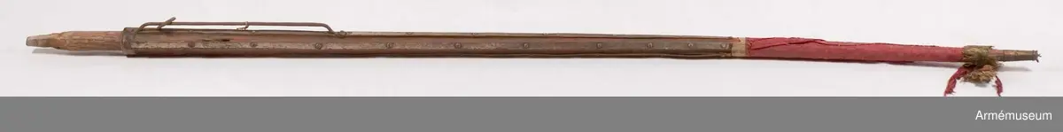 Den nu förlorade duken hade inskriptionen "Hoder du saa slar ieg"