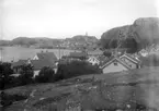 Juli 1924. Fiskeläget Fjellbacka.