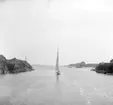 (Stereo karta XIV) Kyrkesund norrifrån, från båt. 17 Juni 1926.