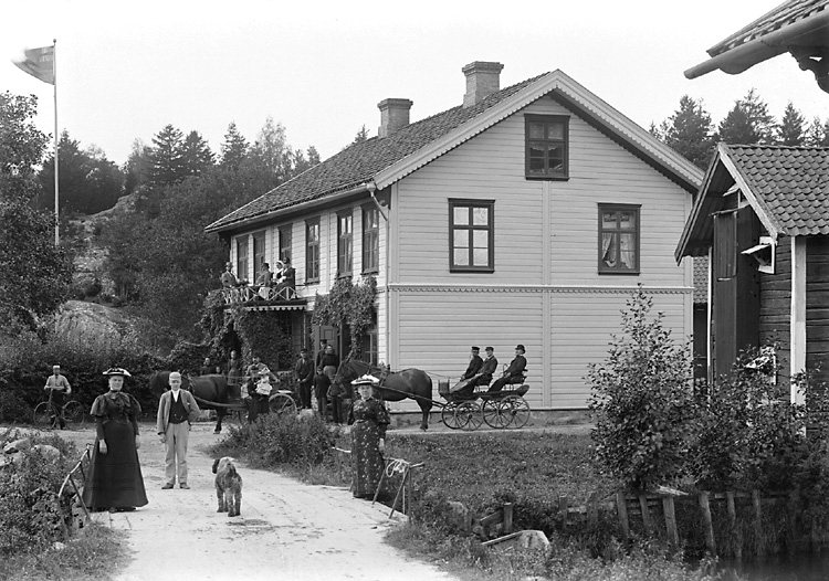 Köpman Johan Ericssons fastighet i Henån