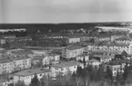 Enköping, panorama från kyrktornet, mot norr