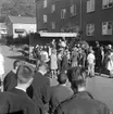 Musikföreställning på Gesällgatan i början av 1960-talet.