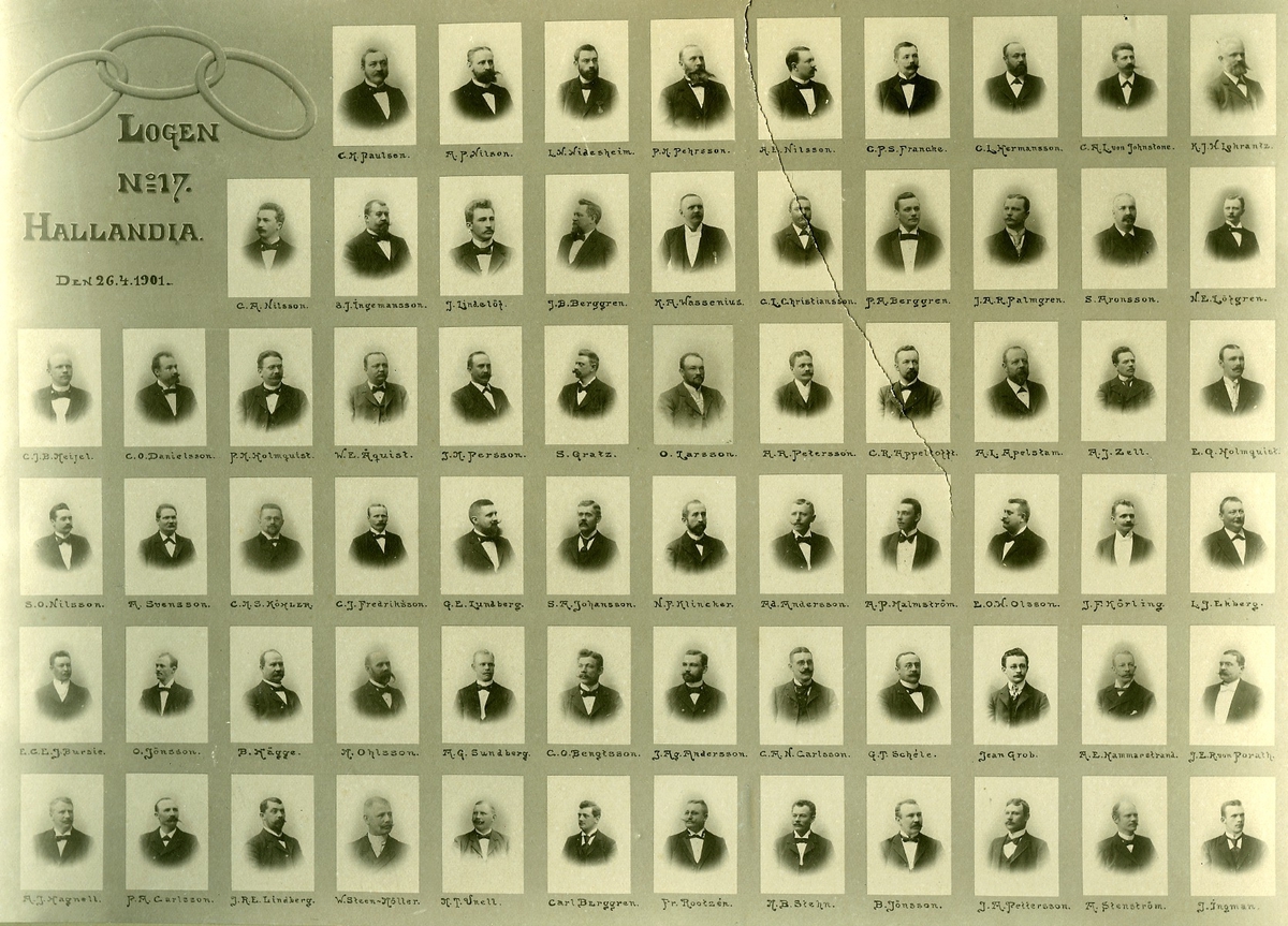 Hallandia Logen No. 17, (Odd Fellow).