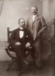 Jonas og Ragnvald Boye.