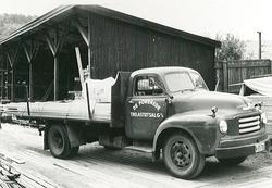 De forenede trelastutsalgs lastebil.