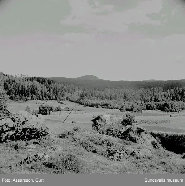 Röjeknipen, 309 m.ö.h., sedd från Lagfors.