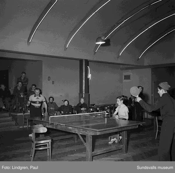 S.P. blixten, bordtennis.