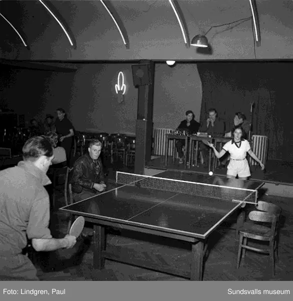 S.P. blixten, bordtennis.