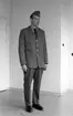 Postuniform m/60. Foton 26/4 1960. Gångar - och tvillingsbröderna postiljonerna Åke och Erik Söderlund iklädda de nya
sommar - resp. vinteruniformerna. (Se artikel i Post-nytt nr 2/1960).