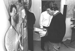 Interiörbilder från utställningen "Från näckens polska till 