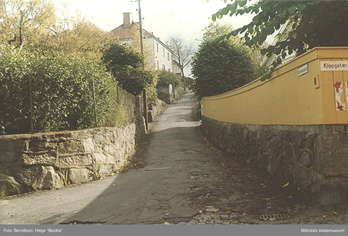 Åldermansgatan i Kvarnbyns "Gamla stan", september 1978.