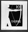 Ej realiserade förslag till frimärke Riksidrottsförbundet 50 år, utgivet 27/5 1953. Svenska gymnastik- och idrottsföreningars
riksförbund bildades 1903. Konstnär: Stig Blomberg.
Valör 10 öre.