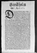 Stockholm den 8 april 1685. Om upprättande av post- och
passagerartrafik med segelfartyg mellan Ystad och Wittau på Rügen och
med diligenser mellan Stralsund och Hamburg.