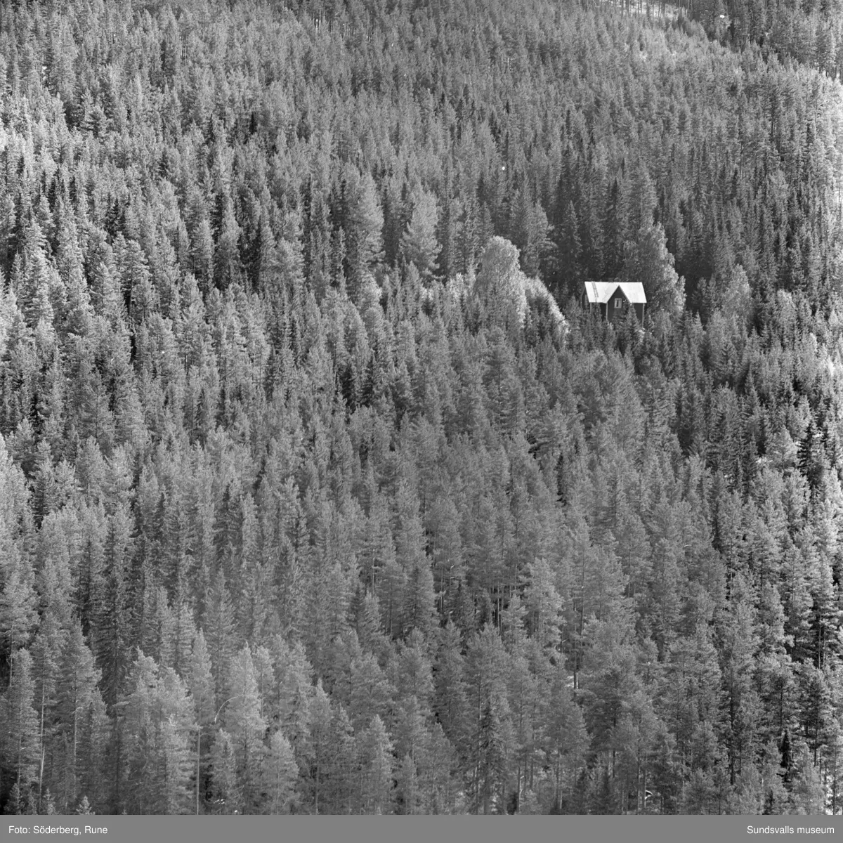 Utsikt från Hattberget, Järkvissle.