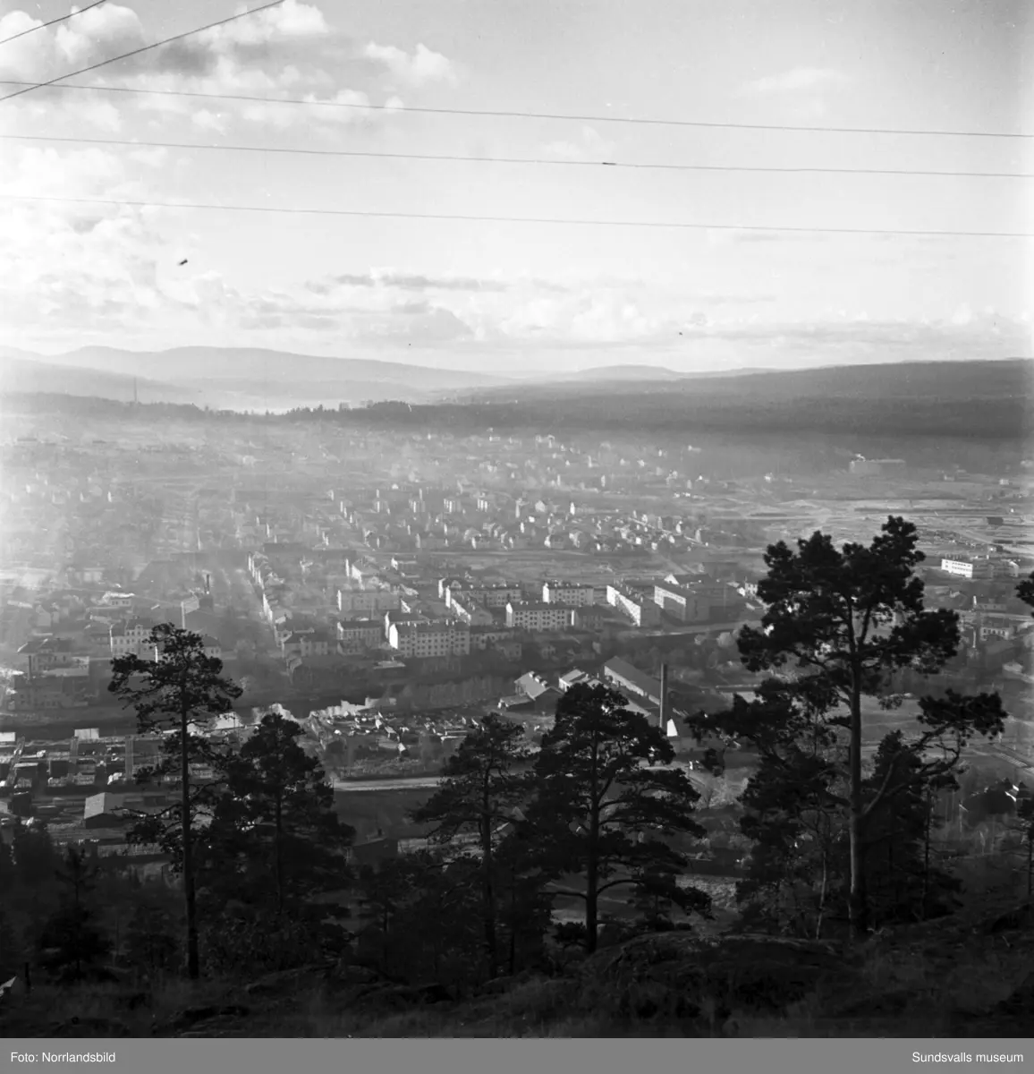 Norra berget, provbilder till vykort.