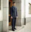 Brevbärare i uniform modell 1962.