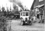 Linjerna Sollefteå - Strömsund - Jormlien - Ankarede. Hotings
station.