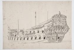 Galleri och akterspegel