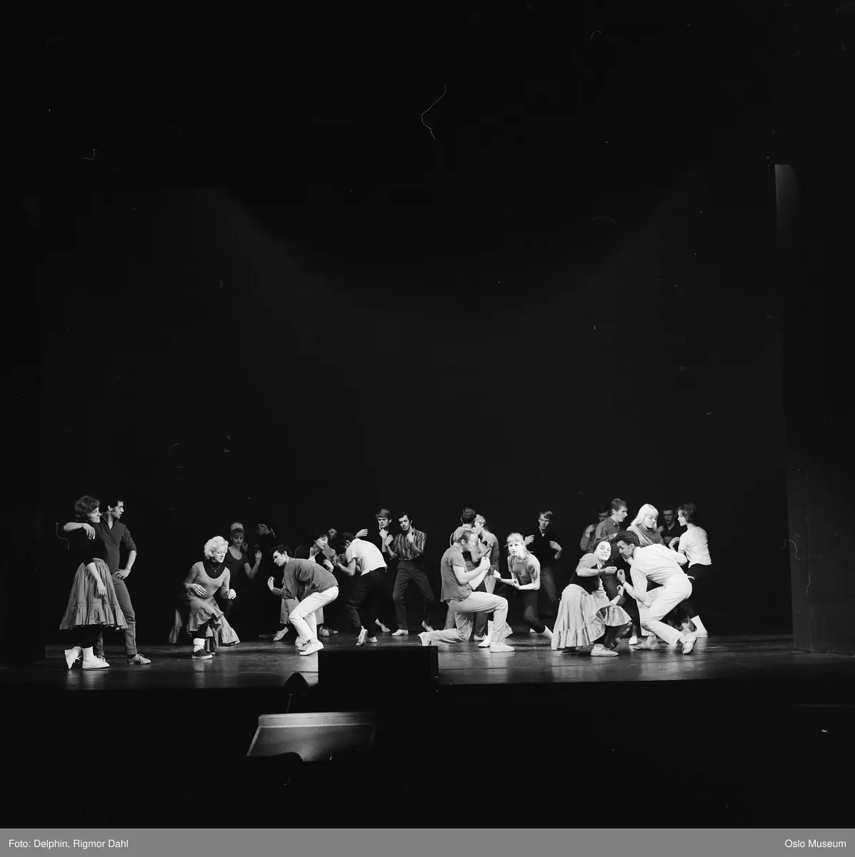 Det norske Teatret, interiør, scene, "West Side Story", ballett