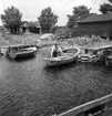 Småland. Kalmar län, Stranda härad, Döderhults socken, Påskallavik. Lotsförman R Holmströms lotsbåt.