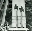 Täljyxor, handyxor. tillhör båtbyggare K.A. Viklund