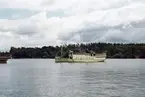 Ångf [motorfartyg] Prins Carl Philip, Stockholm
Drottningholm 16/7 83