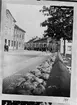 Bron vid Skolgatan under flyttning till Odensgatan, Uppsala 1901