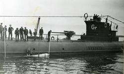 Bärgning av torped.