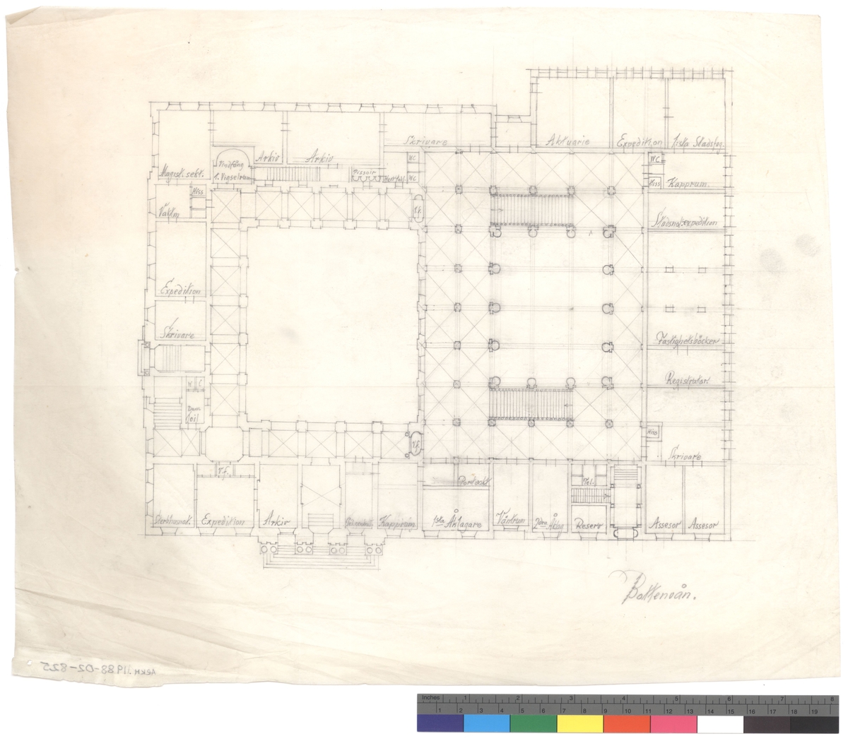 Ritning -ArkDes / DigitaltMuseum