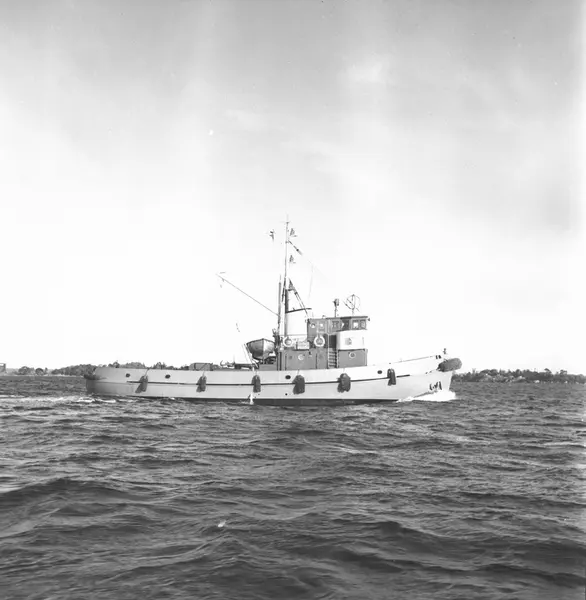 Bogserbåten Heros provtur