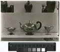 Göteborgs Jubileum (Minnesutställningen), 1923
Utställningsföremål: serveringsset i silver