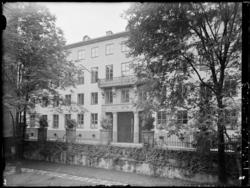 Svenska Tändstickspalatset
Exteriör. Fasad på långt avstånd